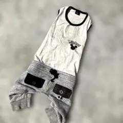ミッキー 犬服 つなぎ