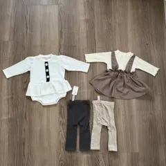 ベビー服 女の子 60～70cm まとめ売り4点