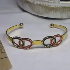 【最終値下げ】Roberta di Camerino イタリア製ゴールドバングルのサムネイル