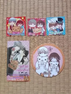 【値下げ中】【匿名配送】純情ロマンチカ 世界一初恋 ステッカー シール 栞 レア 匿名配送】純情ロマンチカ 世界一初恋 ステッカー シール 栞 レア