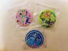 Disney Characters 刺繍缶バッジビスケット2