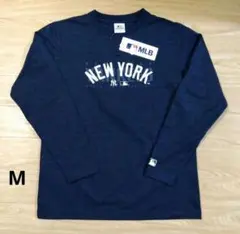 新品タグ付き　MLB　ニューヨークヤンキース　ロンT　長袖 Tシャツ　Mサイズのサムネイル