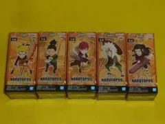 新品未開封　NARUTOP99　ワールドコレクタブルフィギュアvol.1　全５種