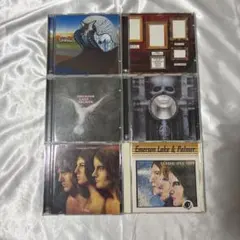 エマーソン・レイク＆パーマー 紙ジャケCD 5枚セット 美品 エマーソン・レイク&パーマー紙ジャケCD5枚BOX付き【新品未使用