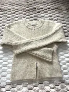 ジップアップニット ニット