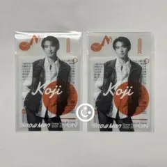 向井康二　クリアステッカー