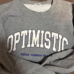 OPTIMISTIC スウェット XL
