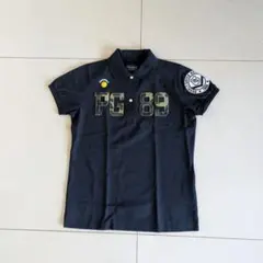 PEARLY GATES ダークグレー ポロシャツ PG 89