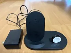 Belkin ワイヤレス充電スタンド 3in1 ブラック WIZ001dqBK
