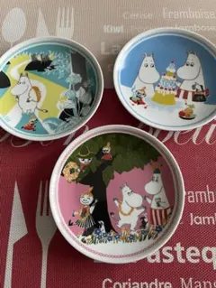 マクドナルドXムーミン皿 3枚セット