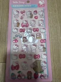 ハローキティ ボンボンドロップシール 風