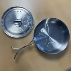 日清食品★チキンラーメン★ひよこちゃん★ステンレス製★蓋付★クッカー★フライパンのサムネイル