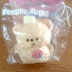 文清 Wenging Strong スクイーズ Coffee bear