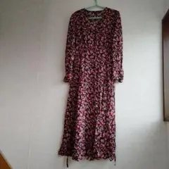 UNIQLO フラワープリント ワンピース　Mサイズ