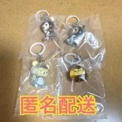 リラックマ きょうりゅう着ぐるみフィギュア　めじるしアクセサリー コンプリート