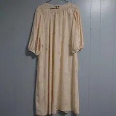 しまむら tal.by.yumi. 花柄 ロングワンピース LL