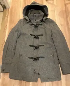 ニコルクラブフォーメン ダッフルコート グレー サイズ46