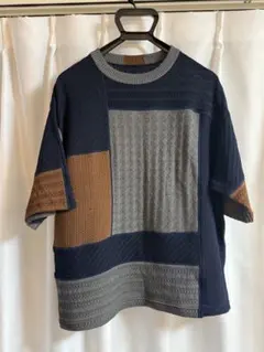 ユナイテッドトウキョウ　tシャツ Tシャツ パッチワークニットTEE メンズのサムネイル