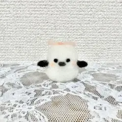 ♡羊毛フェルトのシマエナガちゃん♡ ぬいぐるみ マスコット 置物 ハンドメイドのサムネイル