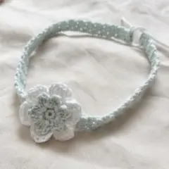 ㊷ ハンドメイド ベビー 赤ちゃん ヘアバンド カチューシャ 花冠 ヘッドドレス