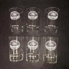 【即購入OK!!】キリンビールグラス LAGER BEER 昭和レトロ6個セット