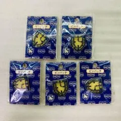 【新品/5個セット】HelloKitty　ハローキティ　ピンバッチ　サンリオ