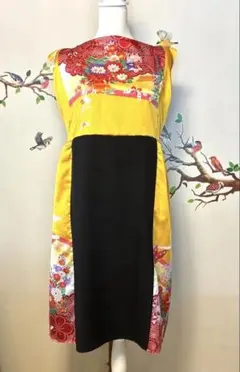 着物　リメイク　ワンピース