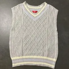 repipi armario Vネック ベスト M グレー