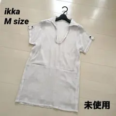 [未使用] ikka ブラウス スキッパーシャツ　半袖のサムネイル