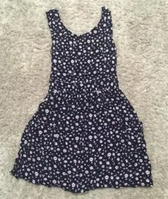 F21花柄ミニワンピース