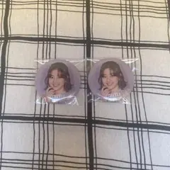 TWICE ジヒョ 缶バ #TWICE3 復刻版