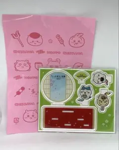 ちいかわ　もぐもぐ本舗京都　2周年ノベルティ　アクスタ