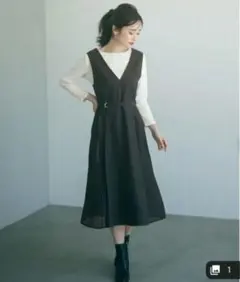 anysis カットソーワンピース ワンピース ジャンパースカート ONWARD