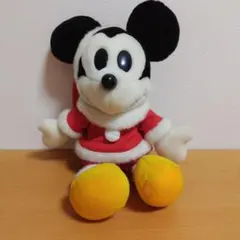 ミッキーマウス サンタ ぬいぐるみ