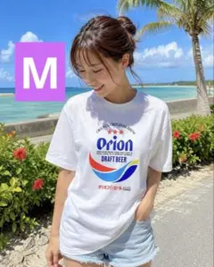ORION オリオンビール ロゴ Tシャツ ホワイト