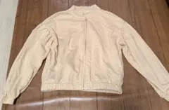 GAP ジップアップジャケット ベージュのサムネイル