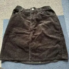 wego タイトスカート　ミニスカート　黒 ブラック　台形