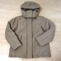 URBAN RESEARCH DOORS フード付きダウンジャケット ベージュ