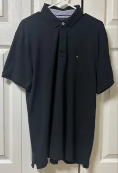 TOMMY HILFIGER ポロシャツ 黒 ブラック