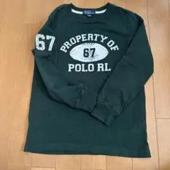 ラルフローレン　キッズ　長袖　Tシャツ　グリーン