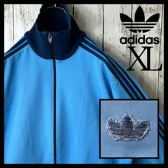 80s adidas アディダス トラックジャケット デサント 5号 80s adidas デサント トラックジャケット 5号 ホワイト ブラック