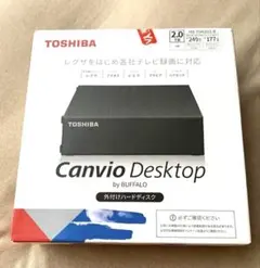 TOSHIBA Canvio 2TB ポータブルHDDのサムネイル