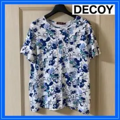 DECOY SINCE 1981（デコイ）花柄 カットソー Tシャツ★おしゃれ★のサムネイル