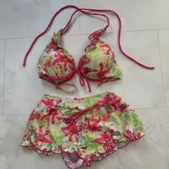 ビキニ　花柄