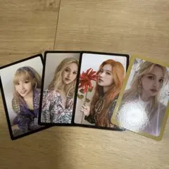 TWICE MORE & MORE MISAMO トレカ4枚セット