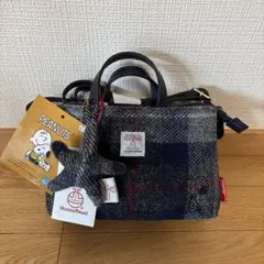 新品　ハリスツイード　スヌーピー　コラボショルダーバッグ