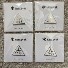 【新品】Snow Peak Way 2025 ピンバッジ ノベルティ 参加者限定