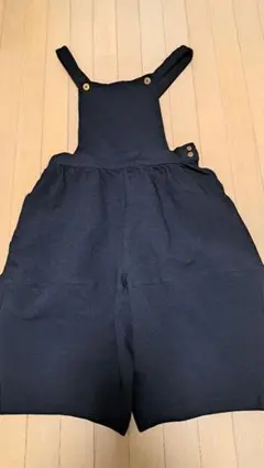 コムデギャルソン ウール サロペット オーバーオール グレー ワイド