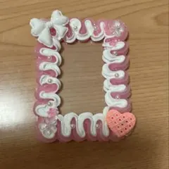 ホイップデコ トレカケース B8 ピンク 白