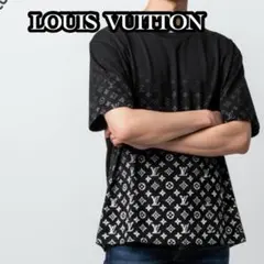 LOUIS VUITTON　ヴィトン　Tシャツ　モノグラム　ブラック　0616②のサムネイル
